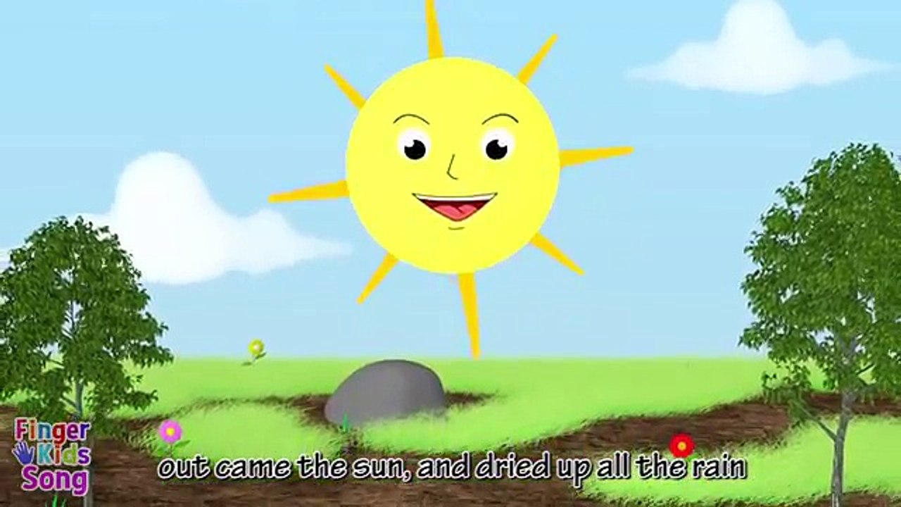 3D CARS Itsy Bitsy Spider Nursery Rhyme | Parody Finger Kids Song