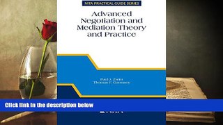 Read Online Thomas Guernsey Advanced Negotiation and Mediation Theory and Practice Audiobook Epub