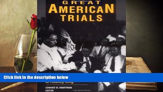 Online Edward W. Knappman Great American Trials Full Book Epub