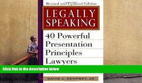 Online David J Dempsey Legally Speaking, Revised and Updated Edition: 40 Powerful Presentation