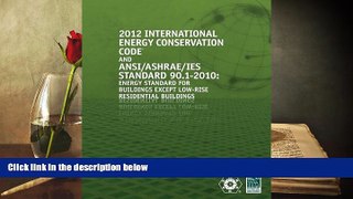 Buy International Code Council 2012 International Energy Conservation Code with ASHRAE Standard