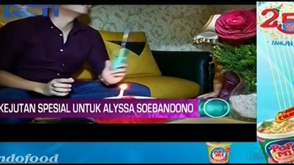 Kejutan Spesial untuk Alyssa Soebandono Dihari Ulang Tahunnya ke 25