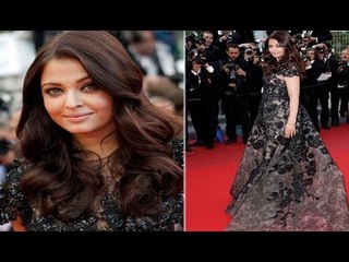 Aishwarya Rai Bachchan Makes Grand Entry At Cannes 2013