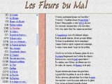Baudelaire  Fleurs du mal  Poésie Littérature
