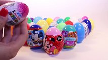 Surprise Eggs Frozen Mickey Mouse Minnie Mouse Moshi Monsters Disney Angry Birds Play Doh Eggs