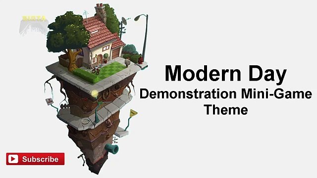 Plants vs Zombies 2 - Modern Day Demonstration Mini-Game Theme (Music OST)