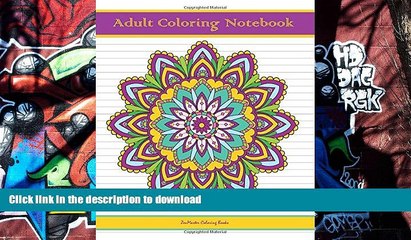 EBOOK ONLINE  Adult Coloring Notebook: Notebook for Writing, Journaling, and Note-taking with