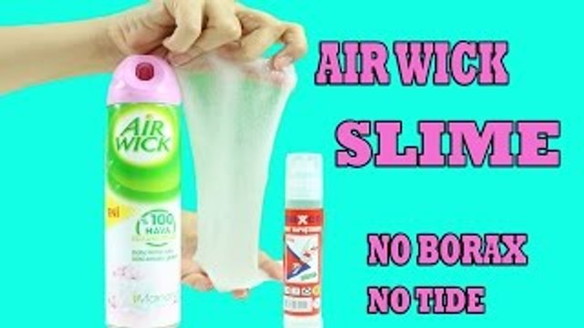How to make Slime with Air wick Air Freshener and Glue , No Borax, Liquid Starch, Detergen