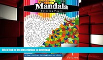 READ book  Coloring Books for Adults Mandalas: Coloring Book - Fun   Intricate Coloring Pages for