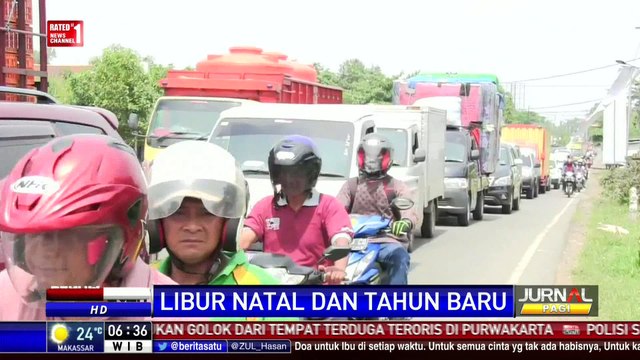 Puncak Arus Balik Natal-Tahun Baru Diprediksi 1 Januari 2017