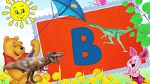 Dinosaurs ABC Song - 3D Fun Nursery Rhymes Dinosaurs For Children ( ABC Finger Family Song)