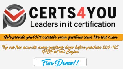 How to pass 200-125 Exam?