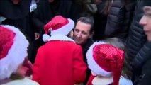 دیدار بشار اسد از یک صومعه و پرورشگاه بمناسبت کریسمس
