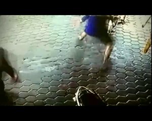 Death Was an Inch Away - Man Saves Two Kids He Is Real Hero