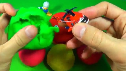 Download Video: 10 Play Doh surprise eggs Disney Cars PLANES The SMURFS Kinder LPS Pony Disney Monsters University