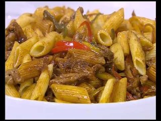 مكرونة باللحم وفلفل الوان - سلطة المشروم الساخنة | حلو وحادق حلقة كاملة