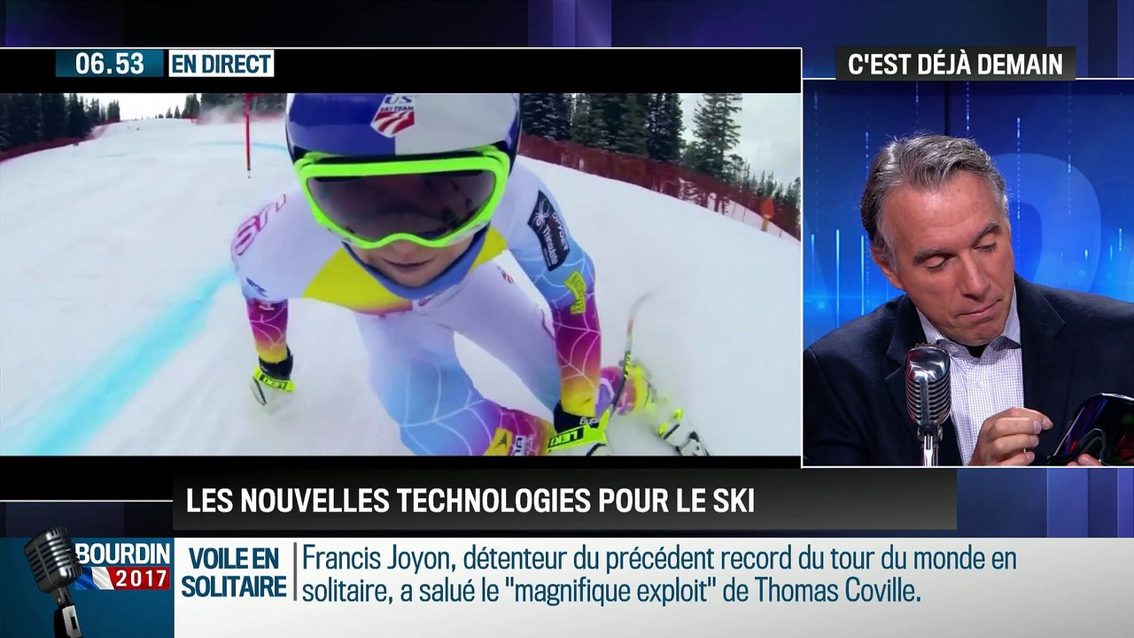 La chronique de Frédéric Simottel : Skier avec des objets technologiques connectés - 26/12