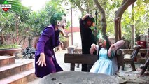 Baby Doctor Frozen Elsa Spiderman Baby Police arrest Joker ✦ Joker fake Police Kids Superhero fun