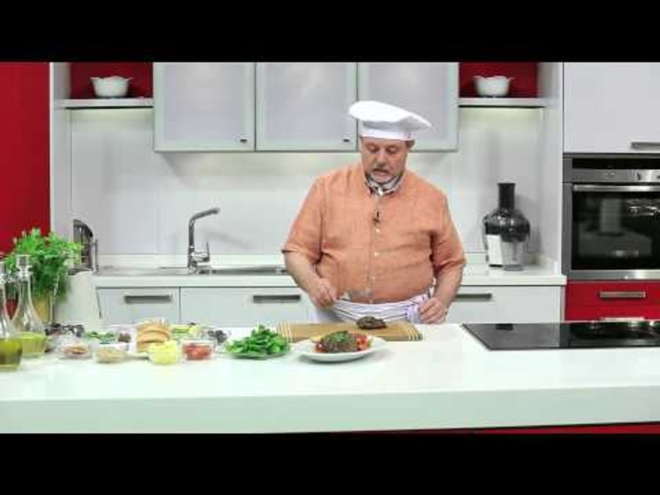 ستيك سريع - ساندوتش الاستيك مع المشروم والجبن ا...