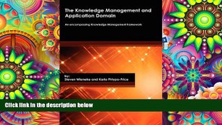 Download [PDF]  The Knowledge Management and Application Domain Steven Wieneke Pre Order