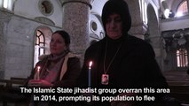 Bittersweet Christmas for Iraqi Christians near Mosul