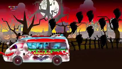 Good VS Evil | Ambulance For Kids | Emergency Vehicles Cartoon | Scary Street Vehicles