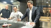 Jean-François Piège veut exposer des morceaux de viandes dans son nouveau restaurant - Regardez