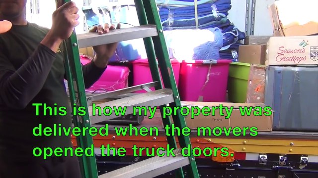 The Movers broke my things and then throws a punch