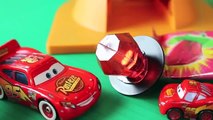 Play Doh Candy Ring Pop with Disney Cars Lightning McQueen Family Play Doh Tutorial DisneyCarToys