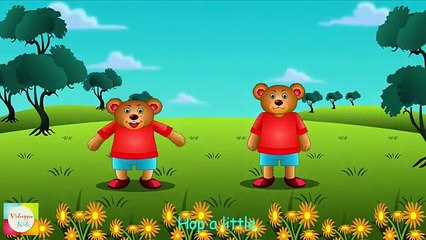 Hop a Little Jump a Little Rhyme | Cartoon Animation Songs For Children