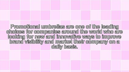 Factors to Consider When Buying Promotional Umbrellas