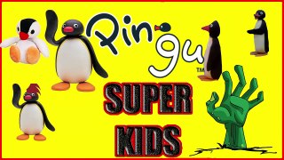 Finger Family Pingu Cartoon Animation Children Nursery Rhymes | Pingu Finger Family Songs