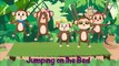 Five Little Monkeys | Five Little Monkeys Jumping On The Bed Song | Nursery Rhyme With Lyrics