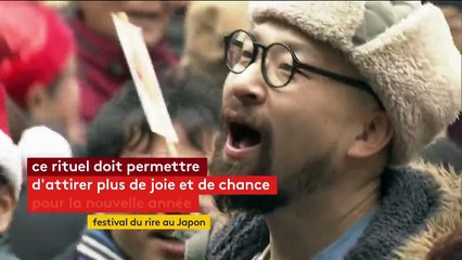 A Osaka, un festival du rire pour attirer la chance