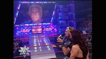 Edge, Lita and Ric Flair Segment