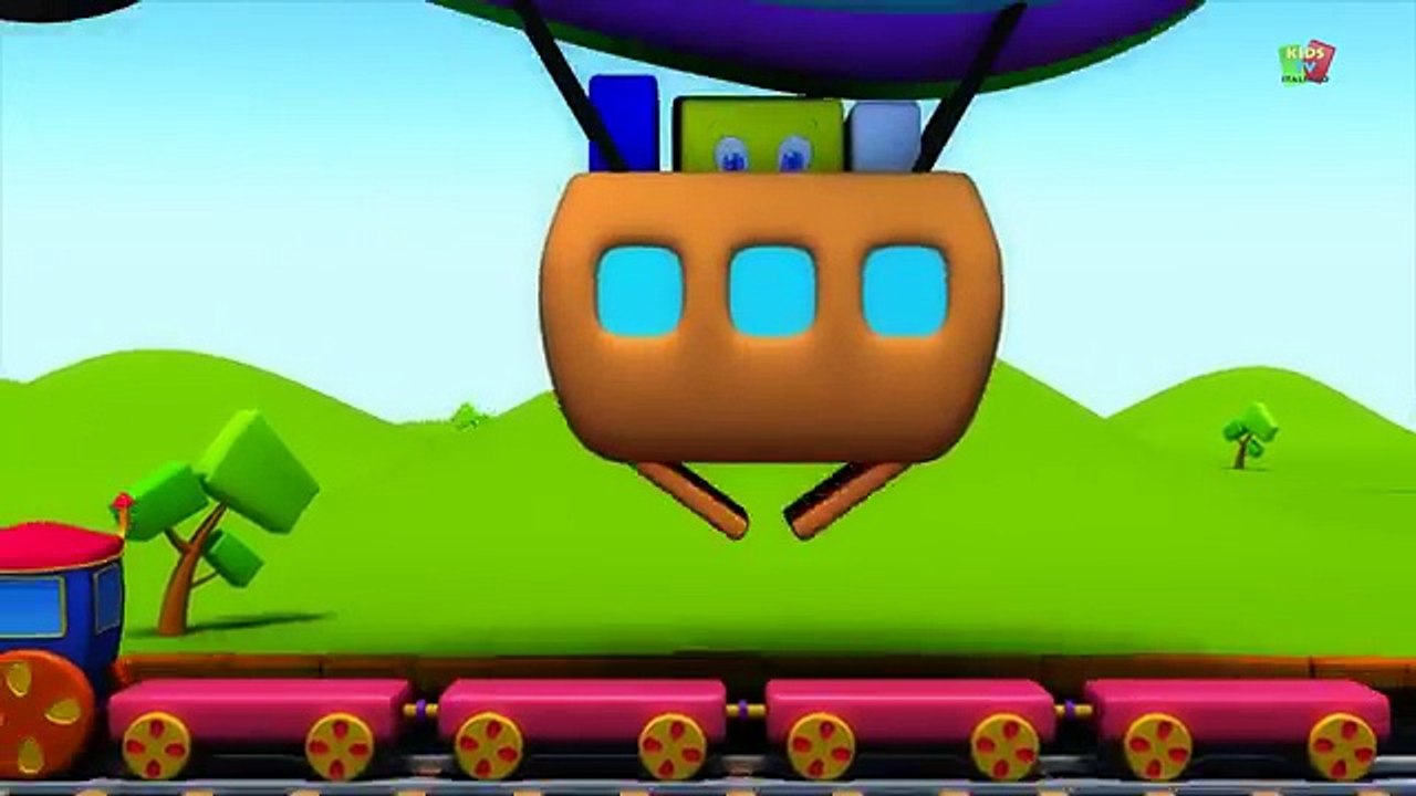Bob, The Train Color Song | Bob , il treno | canzone di colore