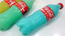DIY How To Make Colors Real Coca Cola Milk Gummy Pudding Learn Colors Slime Big Syringe