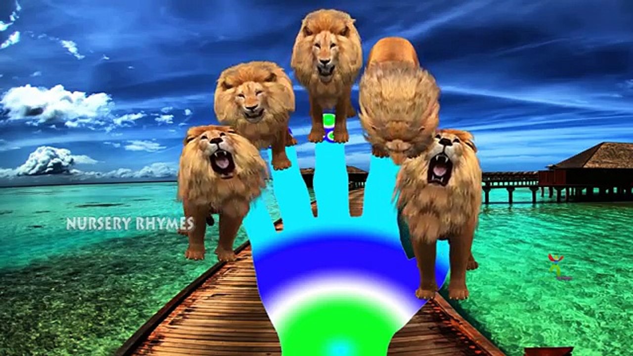 Finger Family || LION, KING KONG , version || C...