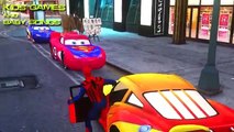 #Lightning McQueen #Disney Cars Pixar #Spiderman #Nursery Rhymes Songs with Action For Children