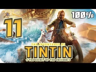 The Adventures of Tintin: The Game Walkthrough Part 11 (PS3, X360, Wii) 100% Movie Chapter 26 to 28