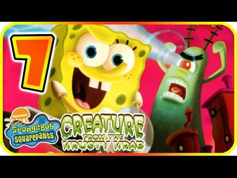 SpongeBob SquarePants: Creature from the Krusty Krab Walkthrough Part 7 (PS2, GCN, Wii) Level 4