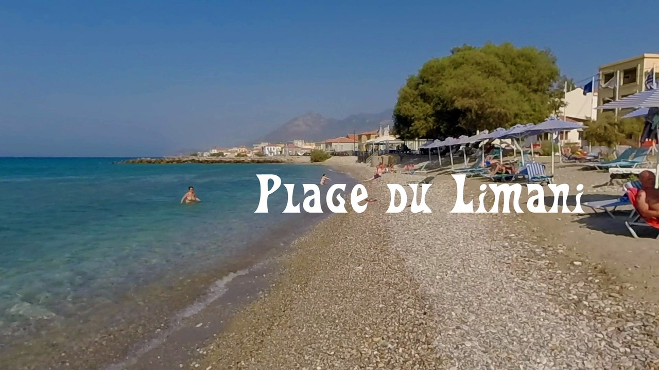 Plage du Limani à Kalovassi