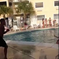 Girl Kicked By Dumb Guy