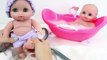 Twin Baby Dolls Bathtime Lil Cutesies Babies Bathtube w/ Shower How to Bath a Baby Doll Toy Videos