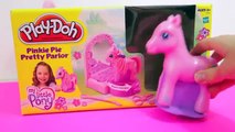 My Little Pony Play Doh Pinkie Pie Pretty Parlor Hasbro REVIEW