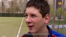 Des skills et buts inédits de Messi chez les jeunes