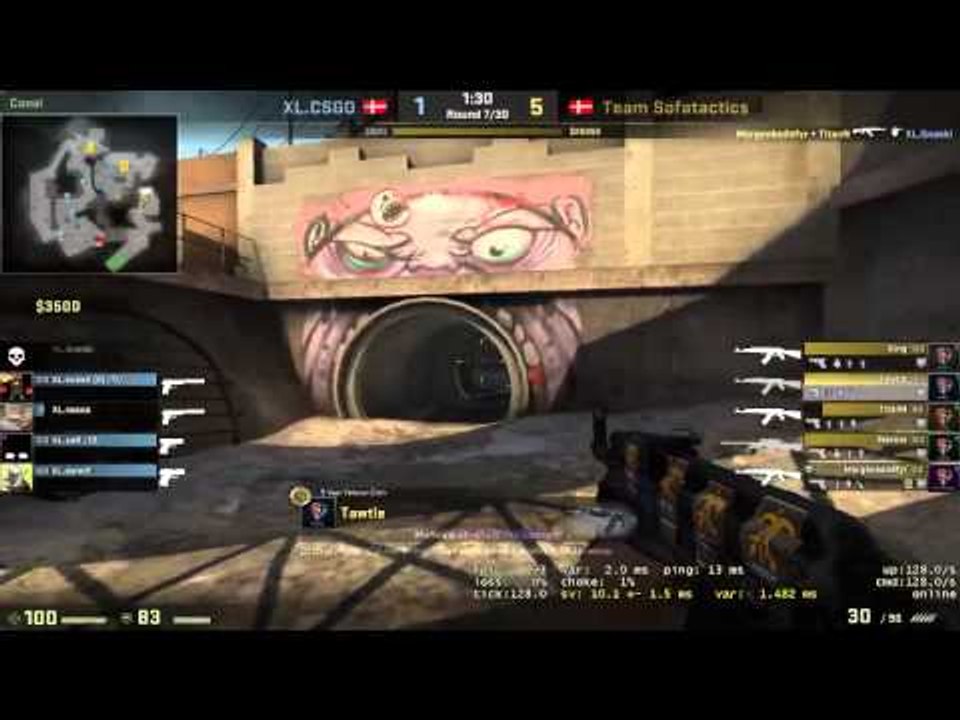 DNP Counter Strike Semi Finals Team Sofatactics vs XL CSGO second round
