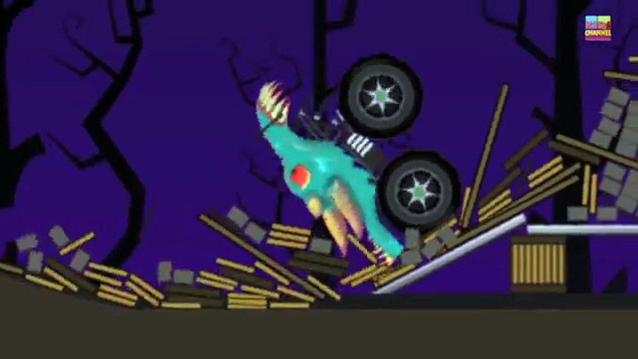 Monster Trucks | Scary Monster Trucks | Scary Halloween Vehicles