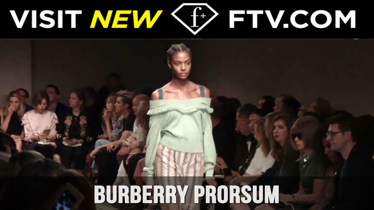 Burberry Prorsum Spring/Summer 2017 Trends | FTV.com