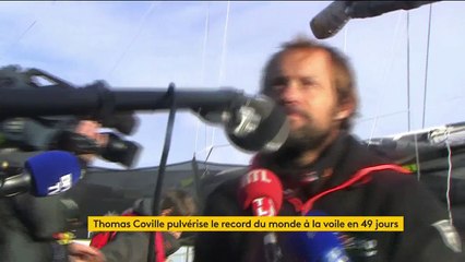 Thomas Coville : "Ce record c'est le travail de dix ans, c'était un rêve"